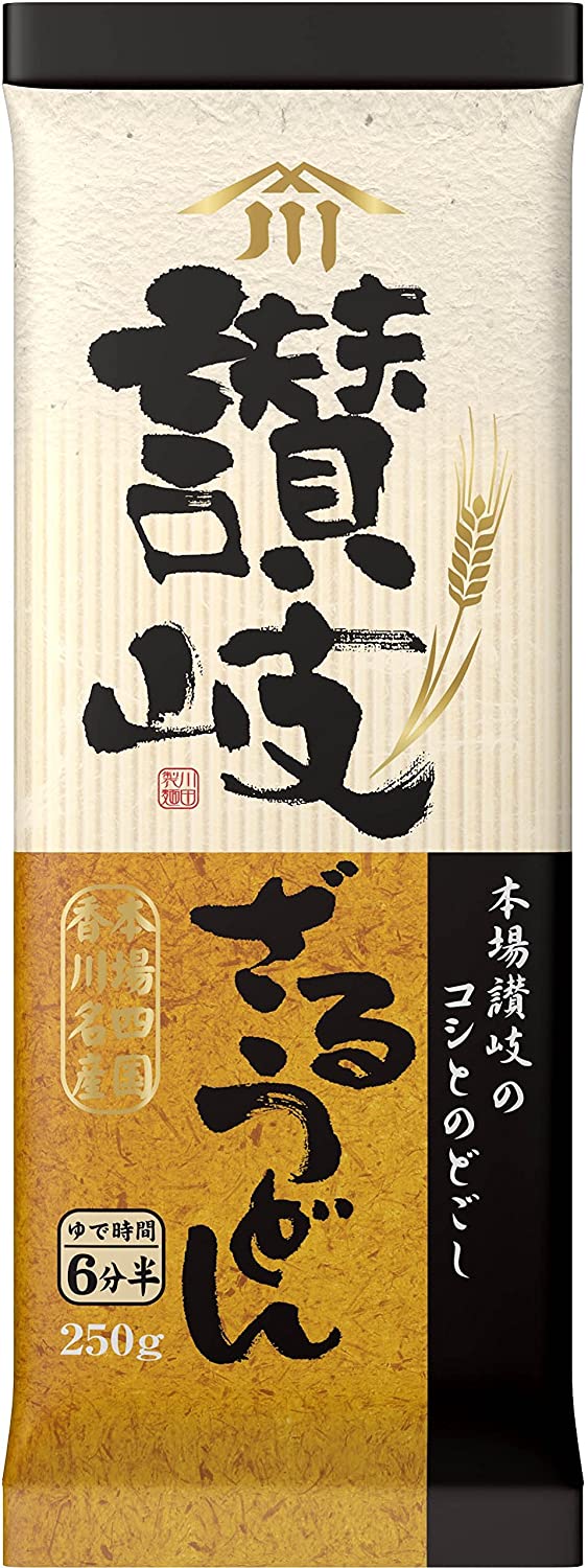 川田製麺 讃岐ざるうどん 250g×5個